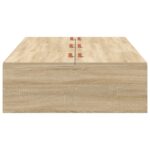 vidaXL Rám postele s úložným prostorem Sonoma dub 90 x 200 cm – Obrázok 6