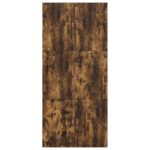 vidaXL Rám postele s úložným priestorom Dymený dub 90x200 cm – Obrázok 9