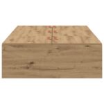 vidaXL Rám postele s úložným prostorem Remeselný dub 90 x 200 cm – Obrázok 6