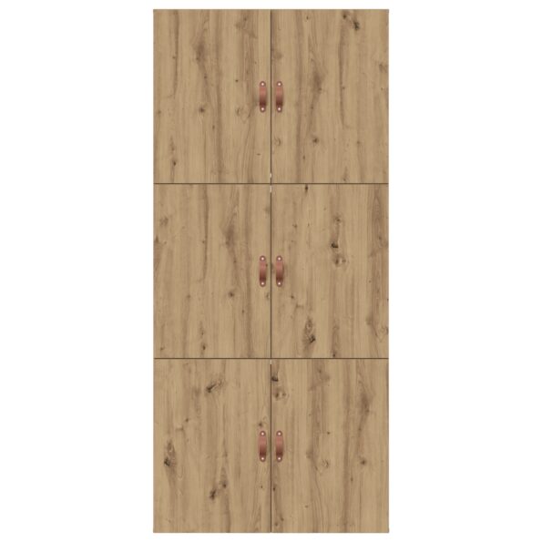 vidaXL Rám postele s úložným prostorem Remeselný dub 100 x 200 cm – Obrázok 9