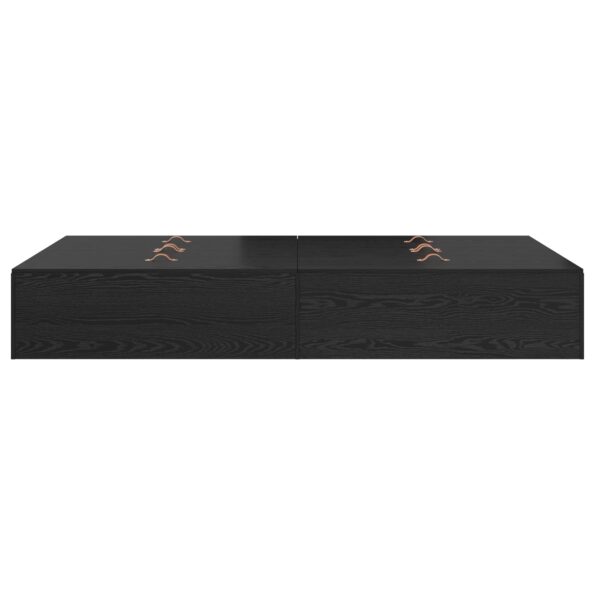 vidaXL Rám postele s úložným prostorem Čierny dub 120 x 200 cm – Obrázok 7