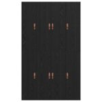 vidaXL Rám postele s úložným prostorem Čierny dub 120 x 200 cm – Obrázok 9