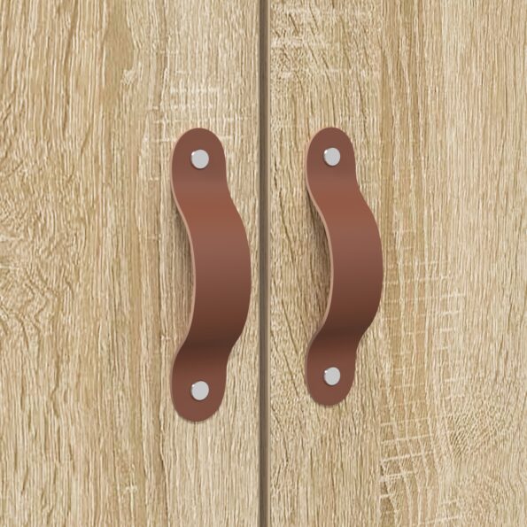 vidaXL Rám postele s úložným priestorom Sonoma Oak 120x200 cm – Obrázok 10