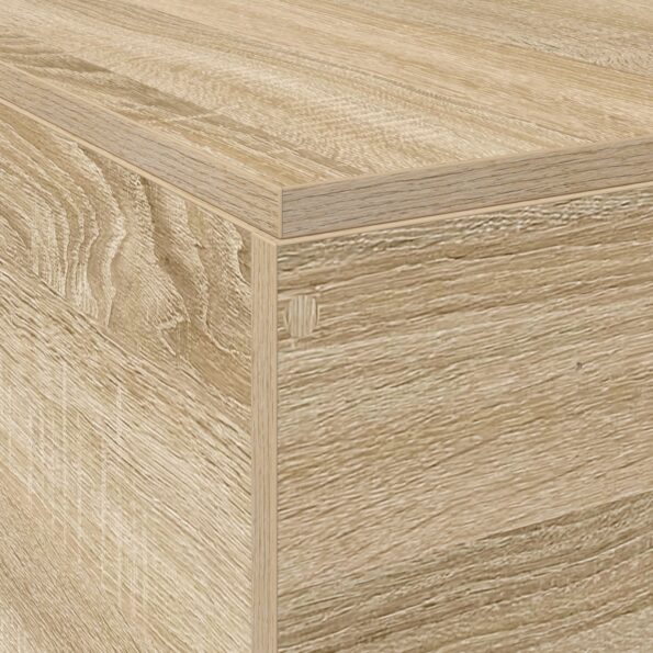 vidaXL Rám postele s úložným priestorom Sonoma Oak 120x200 cm – Obrázok 12