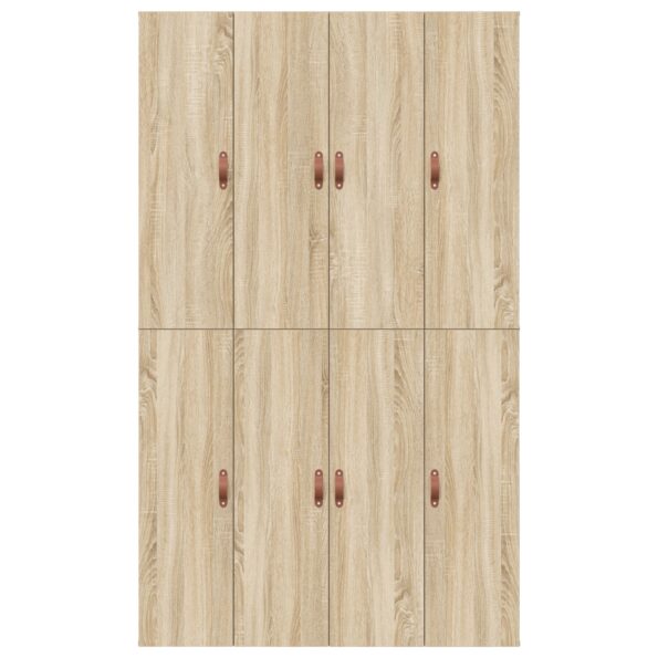 vidaXL Rám postele s úložným priestorom Sonoma Oak 120x200 cm – Obrázok 9