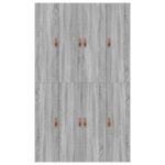 vidaXL Rám postele s úložným priestorom Šedý Sonoma 120x200 cm – Obrázok 9