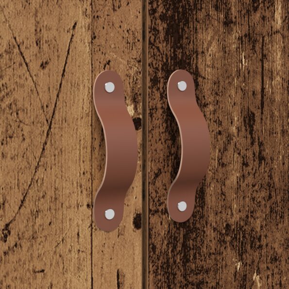 vidaXL Rám postele s úložným priestorom Staré drevo 120x200 cm – Obrázok 10