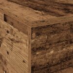 vidaXL Rám postele s úložným priestorom Staré drevo 120x200 cm – Obrázok 12