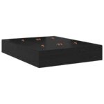 vidaXL Rám postele s úložným priestorom Čierna Dub 150x200 cm – Obrázok 2