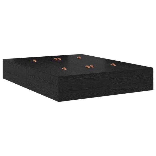 3335382_8.jpg vidaXL Rám postele s úložným priestorom Čierna Dub 150x200 cm – Obrázok 8