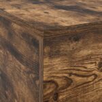 vidaXL Rám postele s úložným priestorom Dymený dub 150x200 cm – Obrázok 12