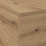 vidaXL Rám postele s úložným priestorom Artisan Oak 150x200 cm – Obrázok 12