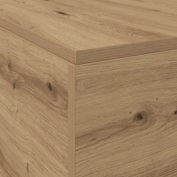 vidaXL Rám postele s úložným priestorom Artisan Oak 150x200 cm – Obrázok 12