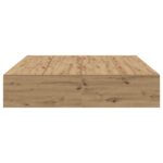 vidaXL Rám postele s úložným priestorom Artisan Oak 150x200 cm – Obrázok 6