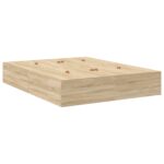vidaXL Rám postele s úložným prostorem Sonoma dub 160 x 200 cm – Obrázok 8