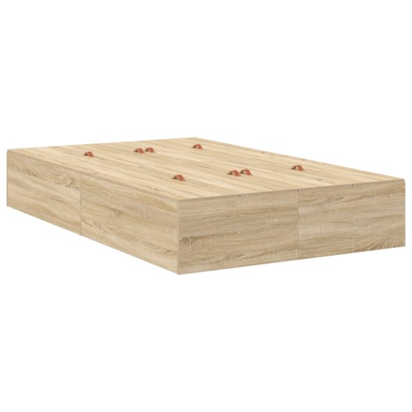 3335423_8.jpg vidaXL Rám postele s úložným priestorom Sonoma Dub 120x190 cm – Obrázok 8