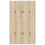vidaXL Rám postele s úložným priestorom Sonoma Dub 120x190 cm – Obrázok 9
