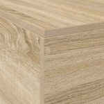 vidaXL Posteľ s úložným priestorom Sonoma oak Konštrukčné drevo – Obrázok 12