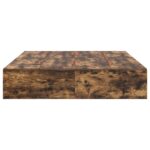 vidaXL Rám postele s úložným prostorem Dymová dub 140 x 190 cm – Obrázok 6