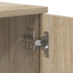 vidaXL Rám postele Sonoma Oak 90x200 cm – Obrázok 12