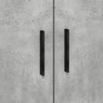 vidaXL Úložný rám postele Betónovo šedý Inžinierske drevo 100 x 200 cm – Obrázok 11