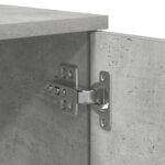 vidaXL Úložný rám postele Betónovo šedý Inžinierske drevo 100 x 200 cm – Obrázok 12