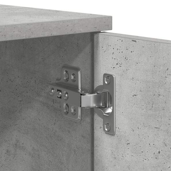 vidaXL Úložný rám postele Betónovo šedý Inžinierske drevo 100 x 200 cm – Obrázok 12