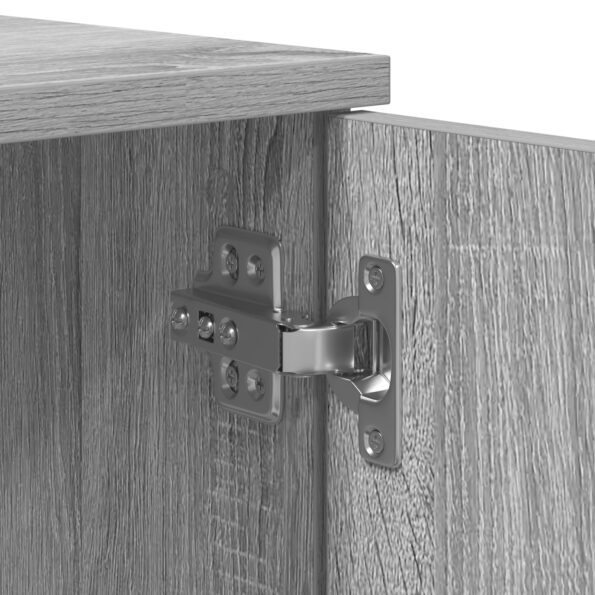 vidaXL Rám postele s úložným priestorom Sivý sonoma Kompozitné drevo – Obrázok 12