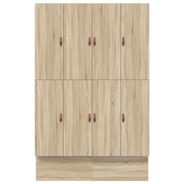 vidaXL Rám postele  Sonoma Oak Laminované drevo 236.5 x 150 x 31.5 cm – Obrázok 6