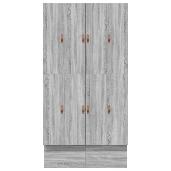 vidaXL Rám postele Šedý sonoma Inžinierske drevo 120 x 190 cm – Obrázok 11