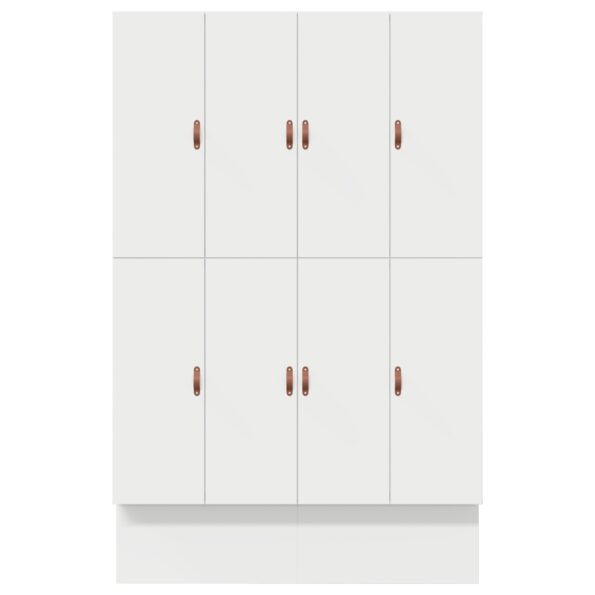 vidaXL Rám postele s úložným priestorom Biela 135x190 cm – Obrázok 11