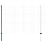 vidaXL Plotové stĺpy 44 ks U-Channel Zelené 200 cm Oceľ – Obrázok 3