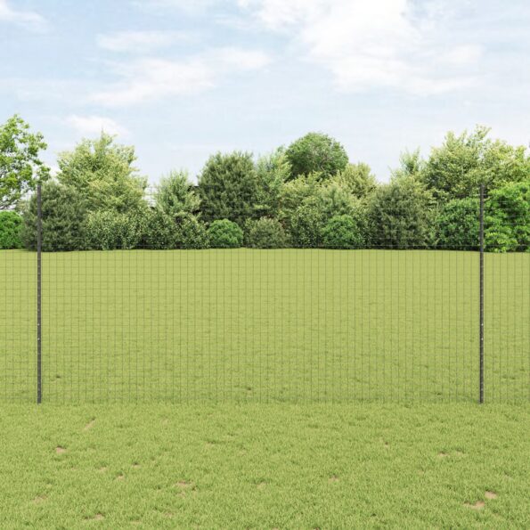 3335942_1.jpg vidaXL Oplôtne stĺpy 44 ks U-kanál sivý 200 cm oceľ – Obrázok 1