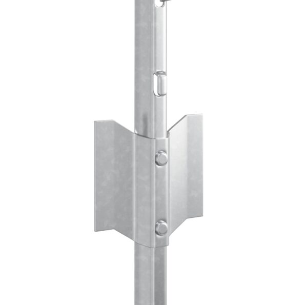 3335952_4.jpg vidaXL plotové stĺpy 22 ks U-kanál strieborné 120 cm oceľ – Obrázok 4