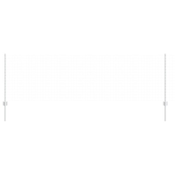 3335954_3.jpg vidaXL Plotové stĺpy 44 ks U-channel Sivá 140 cm Oceľ – Obrázok 3