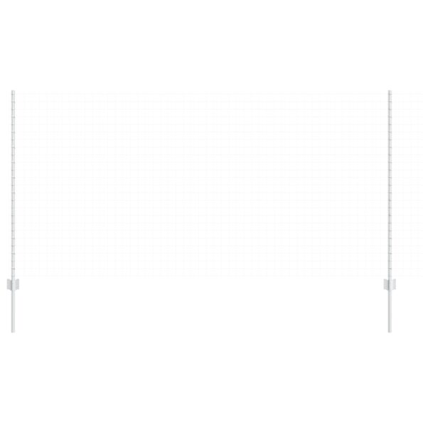 vidaXL 88 ks U-Channel Strieborné 180 cm Oceľové plotové stĺpy – Obrázok 3