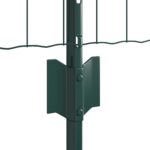 vidaXL Oplotenie  Euro s 5 U stĺpikmi Zelené 0.6x10 m Oceľ – Obrázok 6