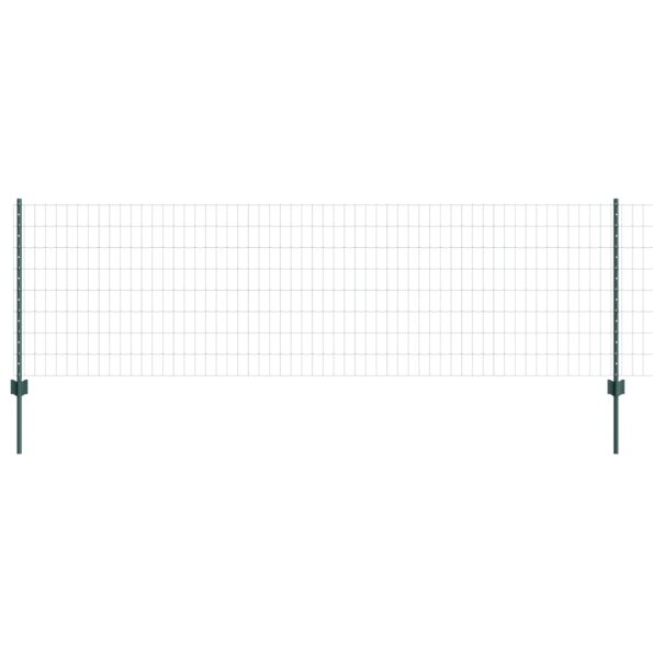 3335982_5.jpg vidaXL Európsky Plot s 5 U Stľpikmi Zelený 0.8x10 m Oceľ – Obrázok 5