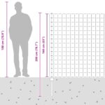 vidaXL Euro plot Set Sada 2 Zelená Oceľ 10 x 1.6 m Pevný Euro plot – Obrázok 13