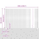 vidaXL Euro plot Sada 2 Zelená Oceľ s práškovou povrchovou úpravou – Obrázok 11