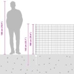 vidaXL Euro oplotenie Sada 2 Zelené Plast, Kov 25m dlhé x 1m vysoké – Obrázok 13
