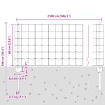 vidaXL Euro plot Sada 2 Zelená Oceľ 25 x 0.6 m Odolný Euro plot – Obrázok 10