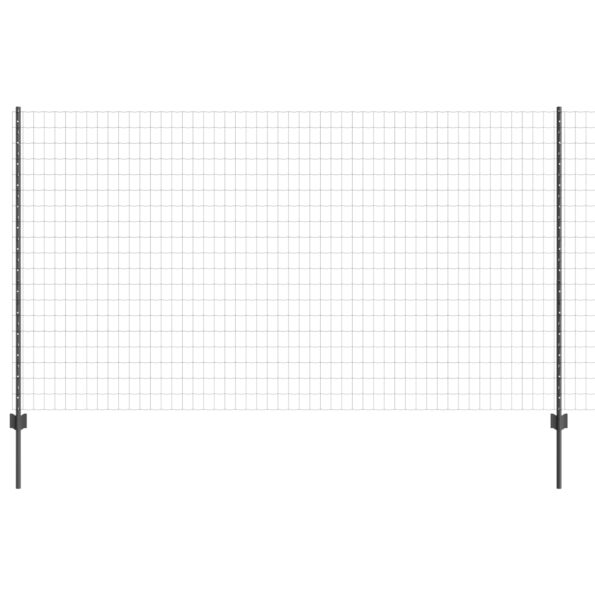 vidaXL Sada na plot Sada 2 Sivá Kov 10 x 1.4 m Trvácna Záhradný plot – Obrázok 2