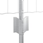 vidaXL Súprava záhradného oplotenia  Sada 2 Galvanizovaná oceľ 10 x 0.8 m – Obrázok 6