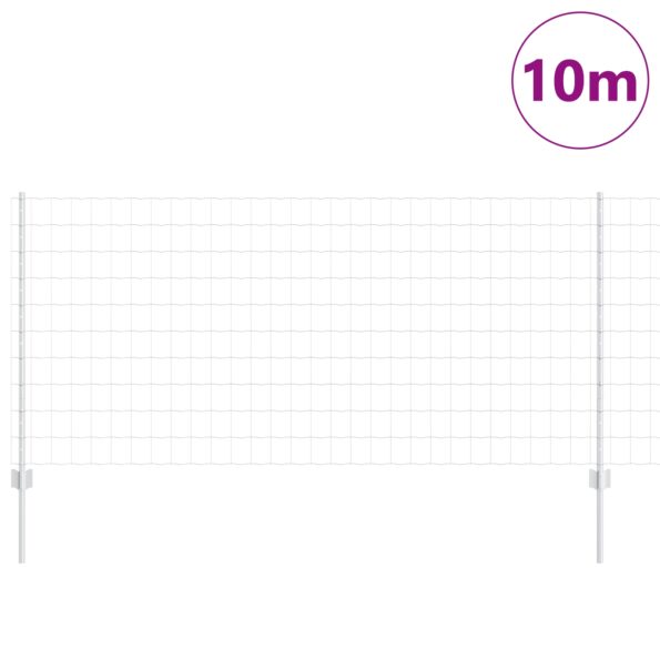 3336171_3.jpg vidaXL Sada záhradného oplotenia Set 2 Pozinkovaná oceľ 10 x 1 m Trvácne – Obrázok 3