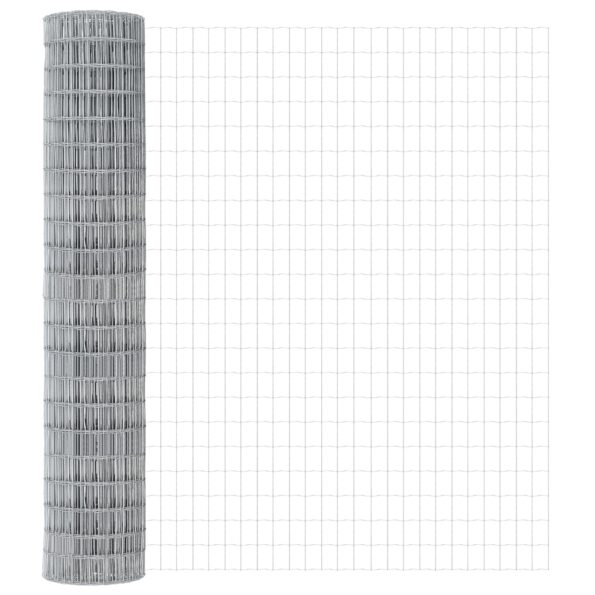 3336174_6.jpg vidaXL Súprava rollov záhradného plota Sada 2 Pozinkovaná oceľ 10 x 1,5 m – Obrázok 6