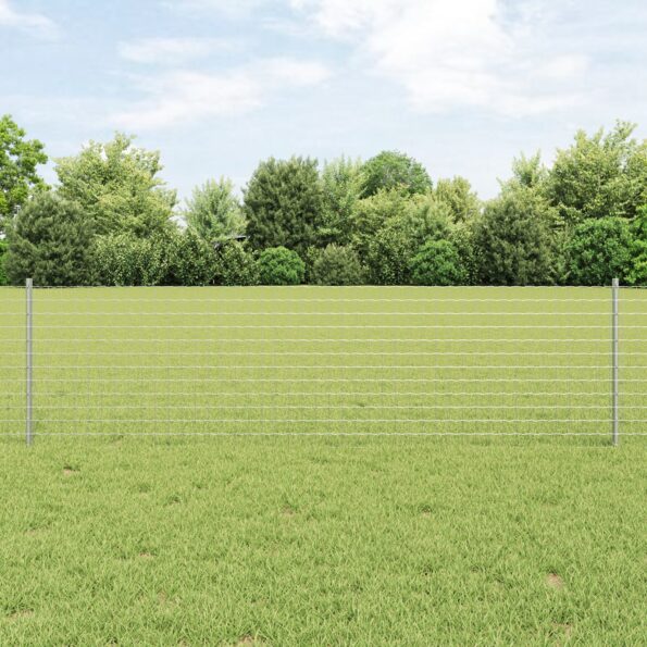 3336185_1.jpg vidaXL Euro plot sady Sada 2 Pozinkovaná oceľ 25 x 0,6 m Odolný – Obrázok 1