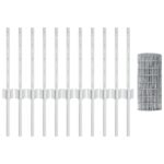 vidaXL Sada záhradných plotov  Sada 2 Pozinkovaná oceľ 25 x 0.4 m Trvácna – Obrázok 4