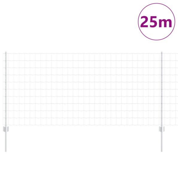 3336199_3.jpg vidaXL Záhradná súprava plotu Súprava 2 Pozinkovaná oceľ 25 x 1 m – Obrázok 3