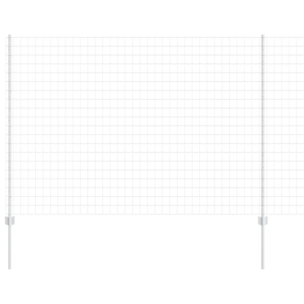 vidaXL Sada záhradných plotov Set 2 Galvanizovaná oceľ 10 x 1.5 m – Obrázok 2